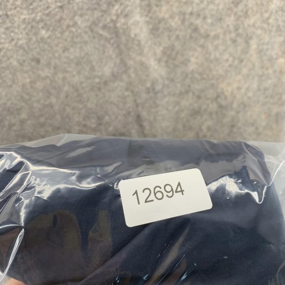 Adidas Sweatpants Men Large Blue Navy Athletic Outdoors Polyester Gym Vintage - Picture 13 of 13